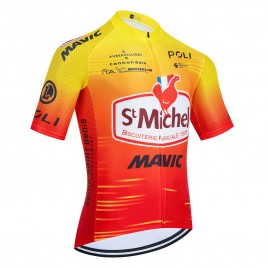 Maillot vélo équipe pro ST MICHEL Auber 93 Mavic 2024 Aero Mesh
