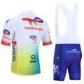 Ensemble cuissard vélo et maillot cyclisme équipe pro TOTALENERGIES 2024 Aero Mesh