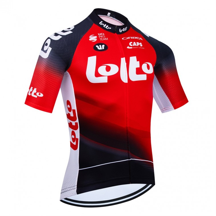 Maillot vélo équipe pro LOTTO 2025 Aero Mesh