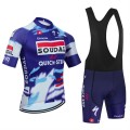 Ensemble cuissard vélo et maillot cyclisme équipe pro SOUDAL QUICK-STEP 2025 Aero Mesh
