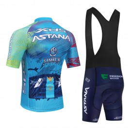 Ensemble cuissard vélo et maillot cyclisme équipe pro XDS ASTANA 2025 Aero Mesh