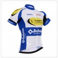 Ensemble cuissard vélo et maillot cyclisme équipe pro Topsport Vlaanderen-Baloise