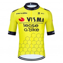 Maillot vélo équipe pro VISMA Lease a Bike 2025 Aero Mesh