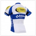 Ensemble cuissard vélo et maillot cyclisme équipe pro Topsport Vlaanderen-Baloise