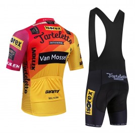 Ensemble cuissard vélo et maillot cyclisme équipe pro TARTELETTO - ISOREX 2025 Aero Mesh