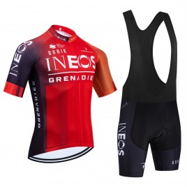 Ensemble cuissard vélo et maillot cyclisme équipe pro INEOS Grenadier 2025 Aero Mesh