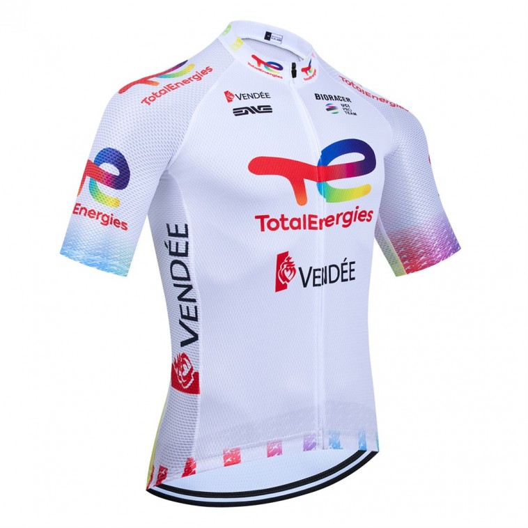 Maillot vélo équipe pro TOTALENERGIES 2025 Aero Mesh