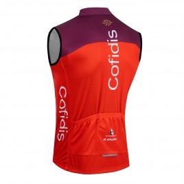 Gilet vélo coupe-vent sans manche COFIDIS 2025