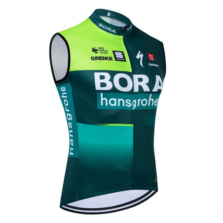 Gilet vélo coupe-vent sans manche BORA Hansgrohe 2024