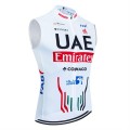 Gilet vélo coupe-vent sans manche UAE EMIRATES 2024