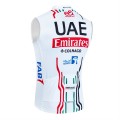 Gilet vélo coupe-vent sans manche UAE EMIRATES 2024