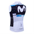 Gilet vélo coupe-vent sans manche MOVISTAR 2025
