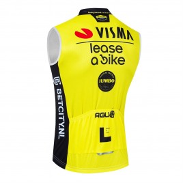 Gilet vélo coupe-vent sans manche VISMA Lease a Bike 2025