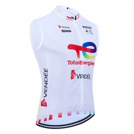 Gilet vélo coupe-vent sans manche TOTALENERGIES 2025