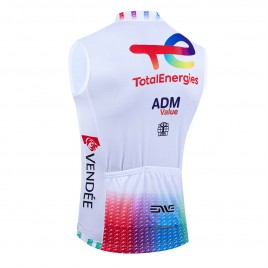Gilet vélo coupe-vent sans manche TOTALENERGIES 2025