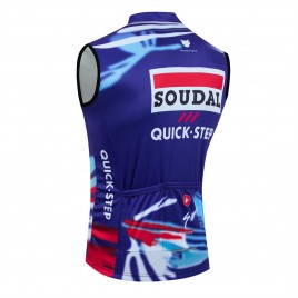 Gilet vélo coupe-vent sans manche SOUDAL QUICK-STEP 2025