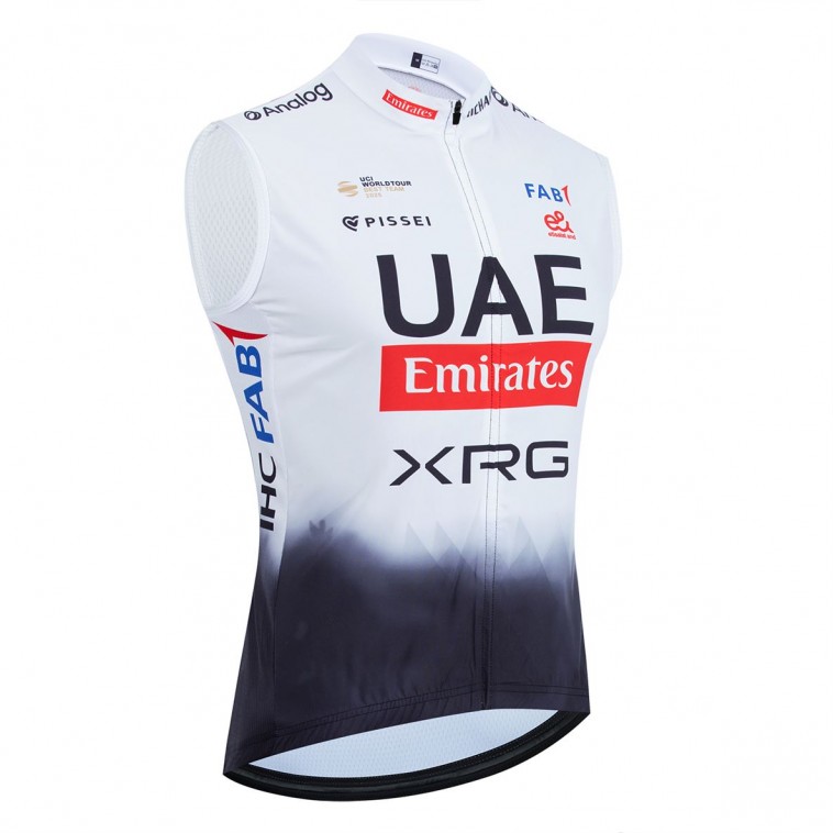 Gilet vélo coupe-vent sans manche UAE TEAM EMIRATES 2025