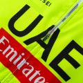 Gilet vélo coupe-vent sans manche UAE TEAM EMIRATES 2025 Fluo