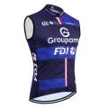 Gilet vélo coupe-vent sans manche GROUPAMA FDJ 2025