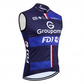 Gilet vélo coupe-vent sans manche GROUPAMA FDJ 2025