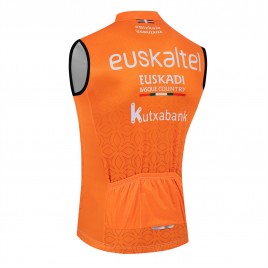 Gilet vélo coupe-vent sans manche Euskaltel Euskadi 2025