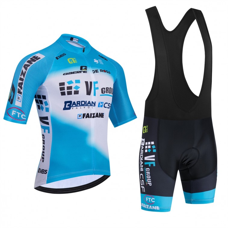 Ensemble cuissard vélo et maillot cyclisme équipe pro VF Group – Bardiani CSF – Faizanè 2025 Aero Mesh