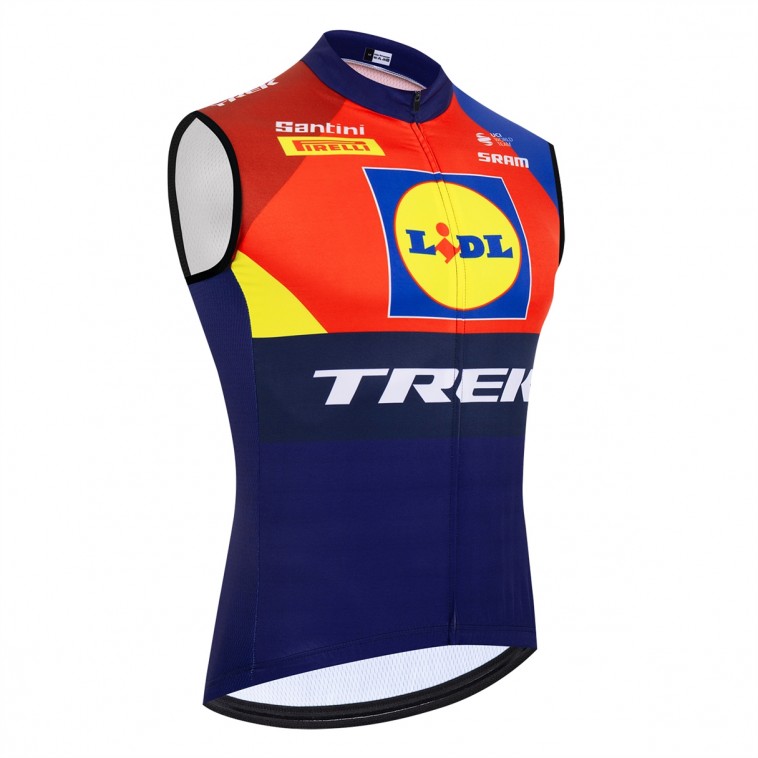 Gilet vélo coupe-vent sans manche LIDL TREK 2025