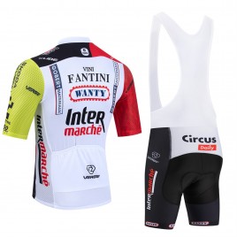 Ensemble cuissard vélo et maillot cyclisme équipe pro Intermarché - WANTY 2025 Aero Mesh
