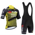 Ensemble cuissard vélo et maillot cyclisme équipe pro VISMA Lease a Bike Tour de France 2025 Aero Mesh