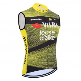 Gilet vélo coupe-vent sans manche VISMA Lease a Bike Tour de France 2025
