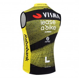 Gilet vélo coupe-vent sans manche VISMA Lease a Bike Tour de France 2025