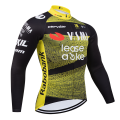 Maillot vélo hiver équipe pro VISMA Lease a Bike Tour de France 2025