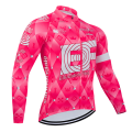 Maillot vélo hiver équipe pro EF Education - EasyPost 2025