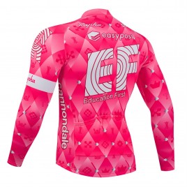 Maillot vélo hiver équipe pro EF Education - EasyPost 2025
