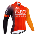 Maillot vélo hiver équipe pro INEOS Grenadier 2025
