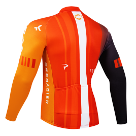 Maillot vélo hiver équipe pro INEOS Grenadier 2025