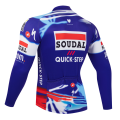 Maillot vélo hiver équipe pro SOUDAL QUICK-STEP 2025