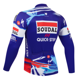 Maillot vélo hiver équipe pro SOUDAL QUICK-STEP 2025
