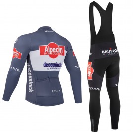 Ensemble cuissard vélo et maillot cyclisme hiver pro ALPECIN DECEUNINCK 2025