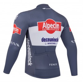 Maillot vélo hiver équipe pro ALPECIN DECEUNINCK 2025