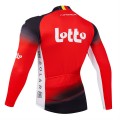 Maillot vélo hiver équipe pro LOTTO 2025