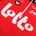 Maillot vélo hiver équipe pro LOTTO 2025