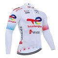 Maillot vélo hiver équipe pro TOTALENERGIES 2025