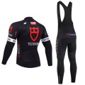 Ensemble cuissard vélo et maillot cyclisme hiver pro TUDOR 2025