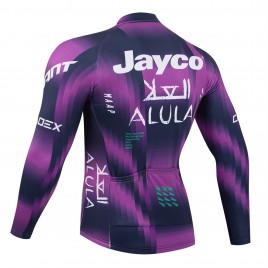 Maillot vélo hiver équipe pro JAYCO Alula 2025