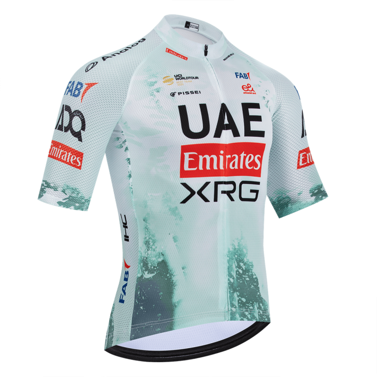 Maillot vélo équipe pro UAE Team Emirates - XRG TDF-Editon Race 2025 Aero Mesh