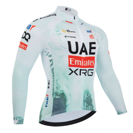 Maillot vélo hiver équipe pro UAE Team Emirates - XRG TDF-Editon Race 2025
