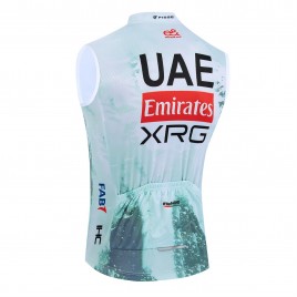 Gilet vélo coupe-vent sans manche UAE Team Emirates - XRG TDF-Editon Race 2025