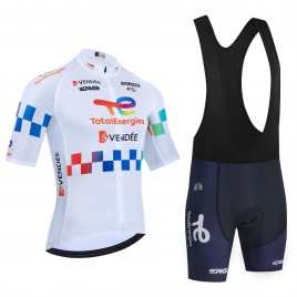 Ensemble cuissard vélo et maillot cyclisme équipe pro TOTALENERGIES Tour de France 2025 Aero Mesh