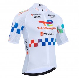 Maillot vélo équipe pro TOTALENERGIES Tour de France 2025 Aero Mesh